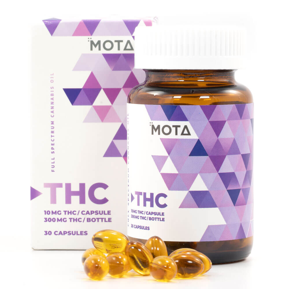 10mg THC Capsules (Mota)